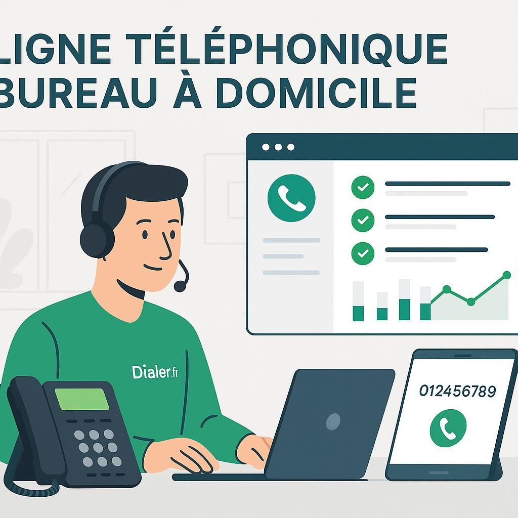 découvrez comment étendre facilement votre ligne téléphonique de bureau à votre domicile pour utiliser le même poste à distance, assurant continuité et efficacité dans vos communications professionnelles.