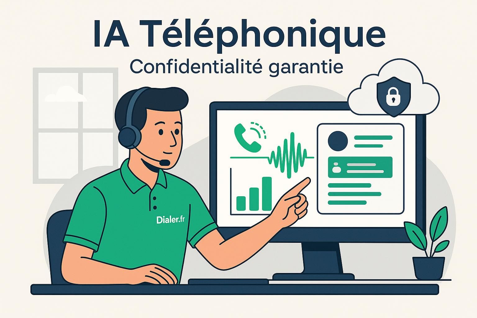 découvrez comment l'ia téléphonique assure la confidentialité et protège vos données vocales conformément au rgpd, garantissant sécurité et respect de votre vie privée.