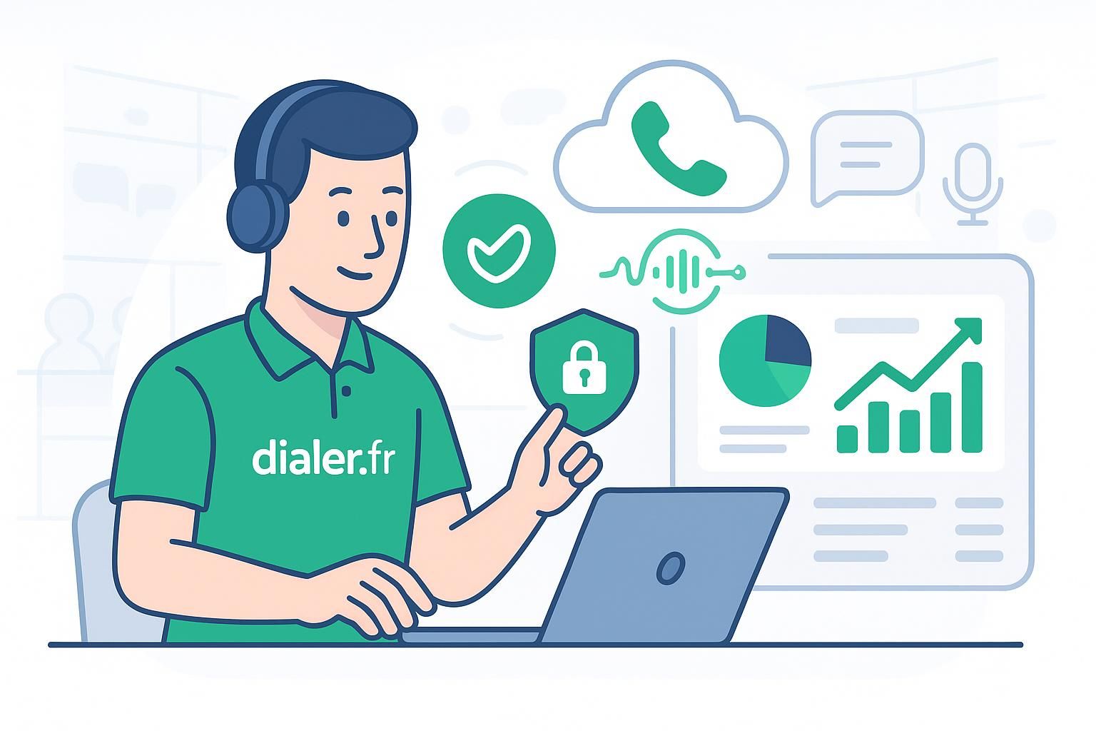 Comment l ia téléphonique garantit la confidentialité et la protection des données vocales selon le rgpd
