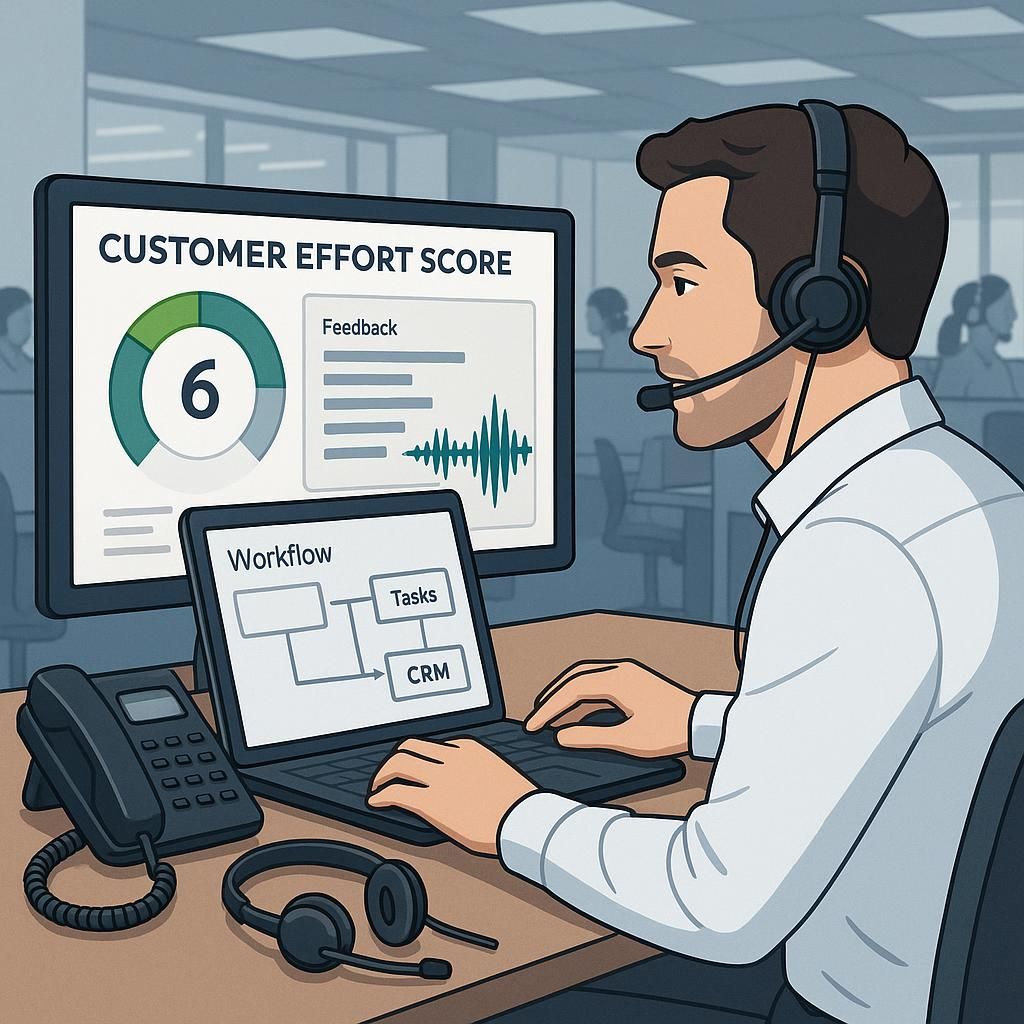 découvrez comment mesurer efficacement le customer effort score via les retours téléphoniques et adoptez des stratégies pour le réduire, améliorant ainsi la satisfaction client et la fidélisation.