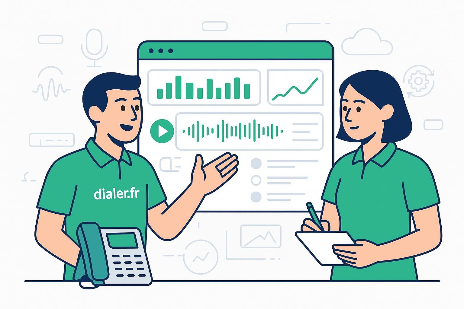 Comment partager efficacement les enregistrements d&rsquo;appels avec un collègue ou un client