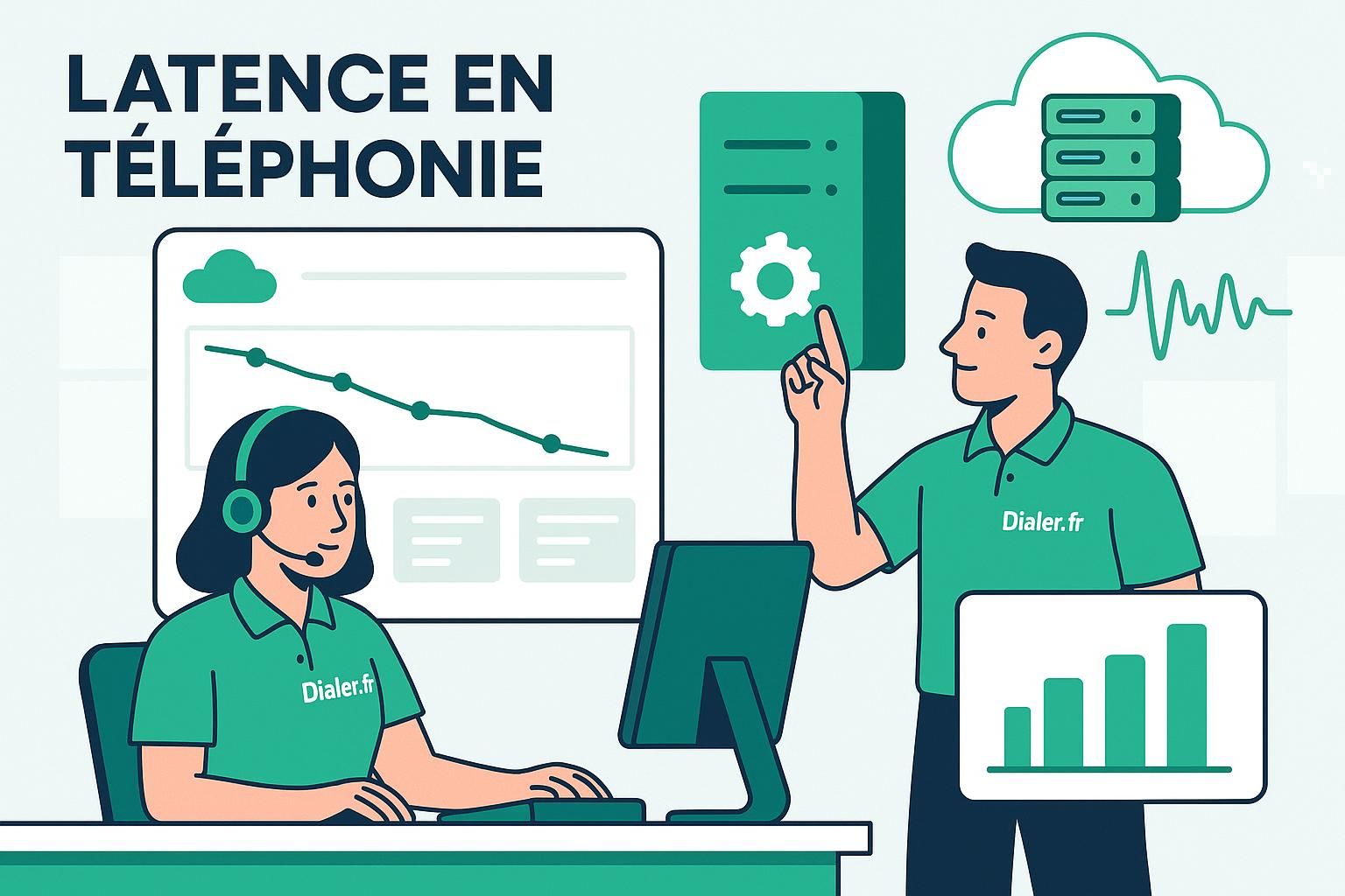 découvrez comment réduire la latence en téléphonie grâce à l'intelligence artificielle pour des communications en temps réel et des réponses instantanées.