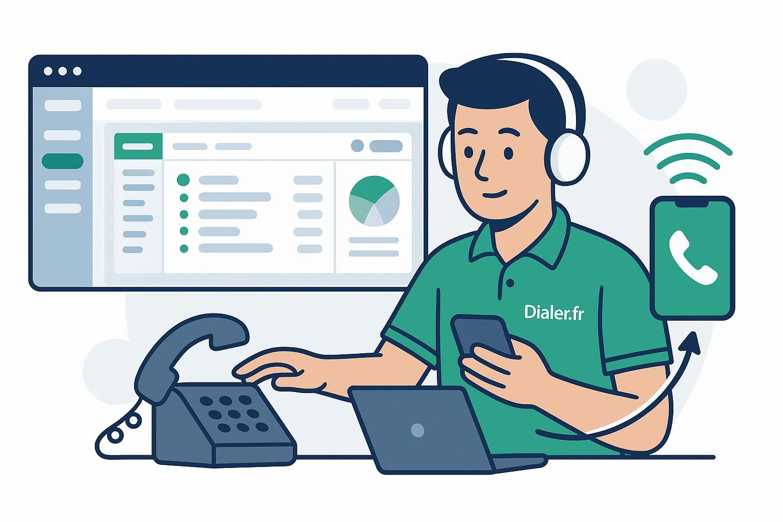 découvrez comment rediriger facilement les appels de votre bureau vers votre téléphone mobile pour télétravailler efficacement sans manquer aucun appel important.