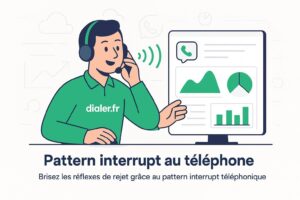 Comment utiliser le pattern interrupt au téléphone pour briser les réflexes de rejet