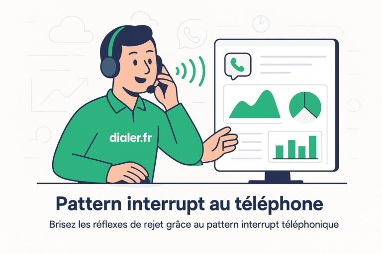 Comment utiliser le pattern interrupt au téléphone pour briser les réflexes de rejet