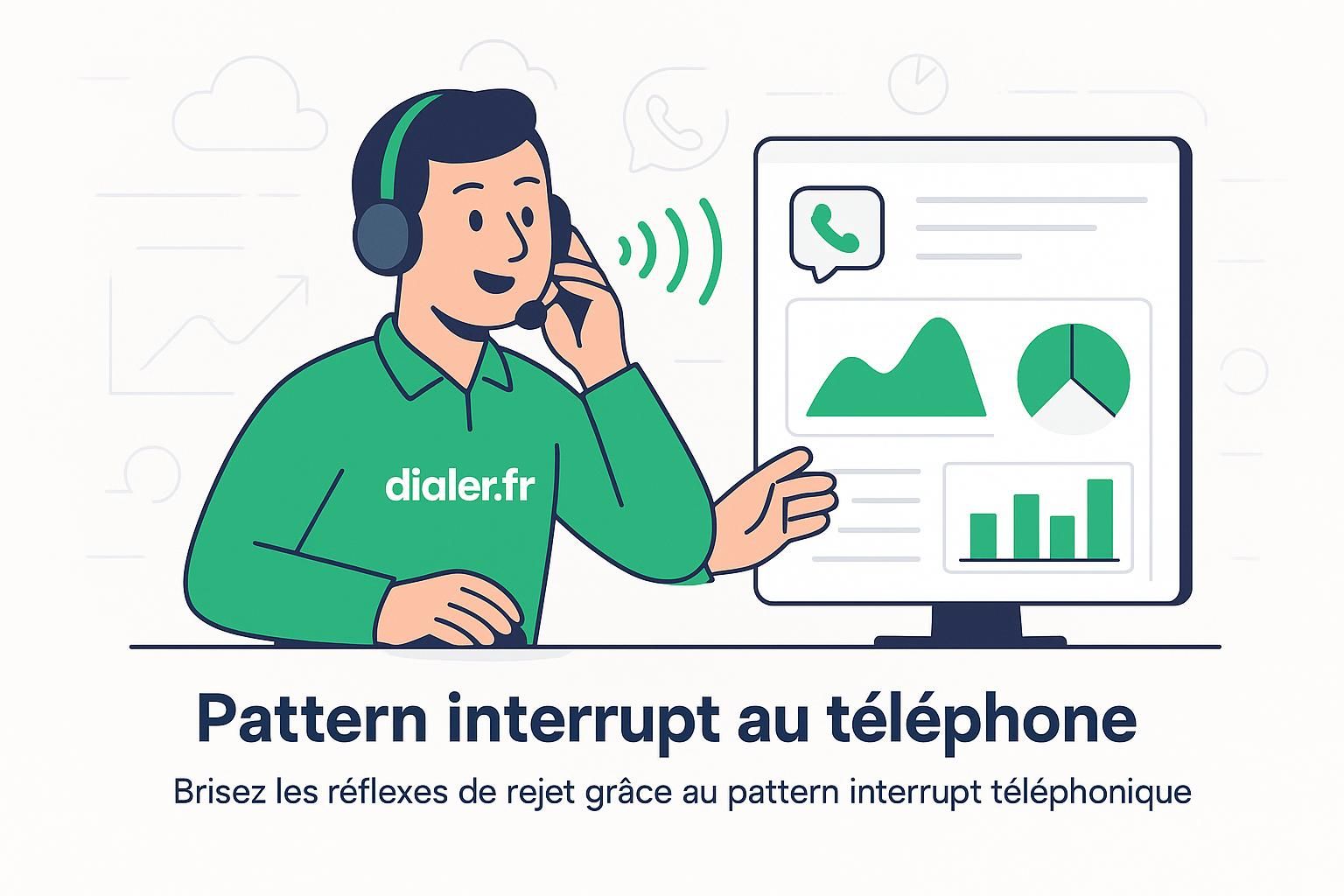 Comment utiliser le pattern interrupt au téléphone pour briser les réflexes de rejet