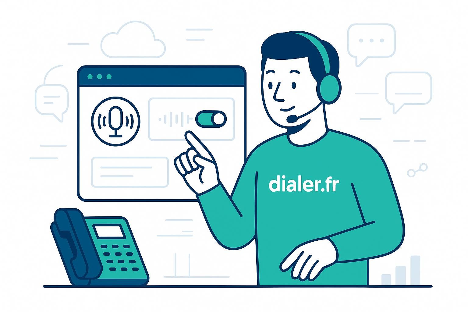 Comment utiliser l&rsquo;ia générative pour créer du contenu vocal en téléphonie