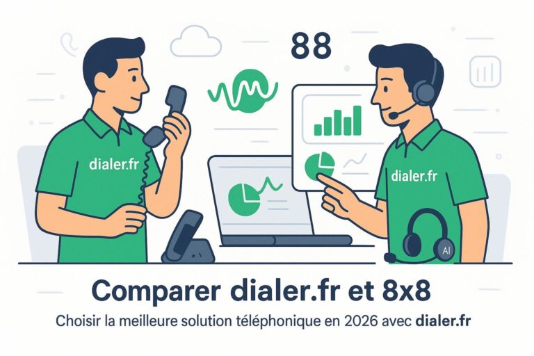 Comparer dialer.fr et 8×8 : quelle solution choisir en 2026