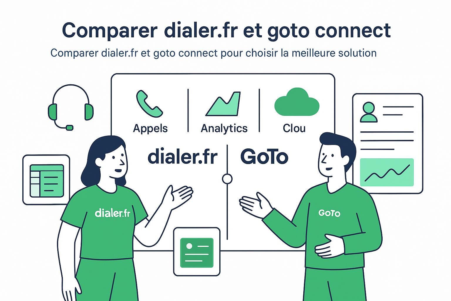 comparez dialer.fr et goto connect pour choisir la meilleure solution de communication en 2026. analyse des fonctionnalités, tarifs et avis pour vous aider à décider.