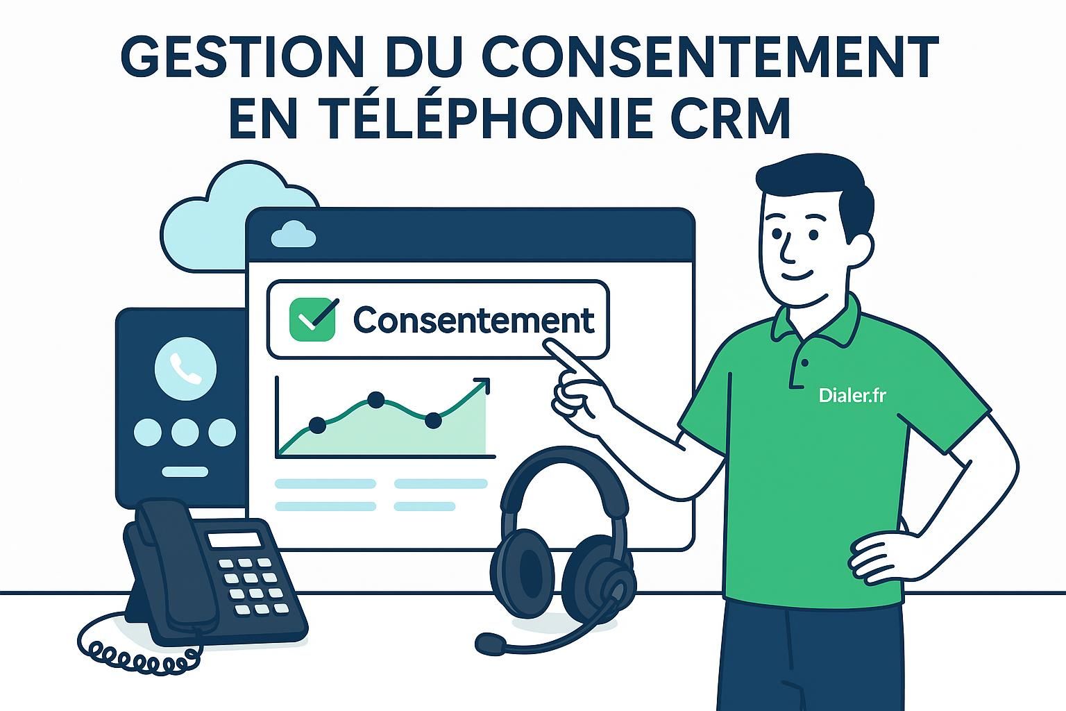 découvrez comment comprendre et gérer le consentement dans la téléphonie crm pour assurer la conformité au rgpd et protéger les données personnelles de vos clients.