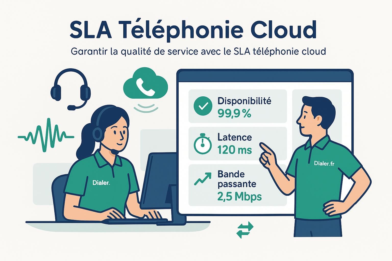 découvrez comment le sla assure la qualité de service dans la téléphonie cloud en définissant des engagements clairs et en garantissant une meilleure expérience utilisateur.
