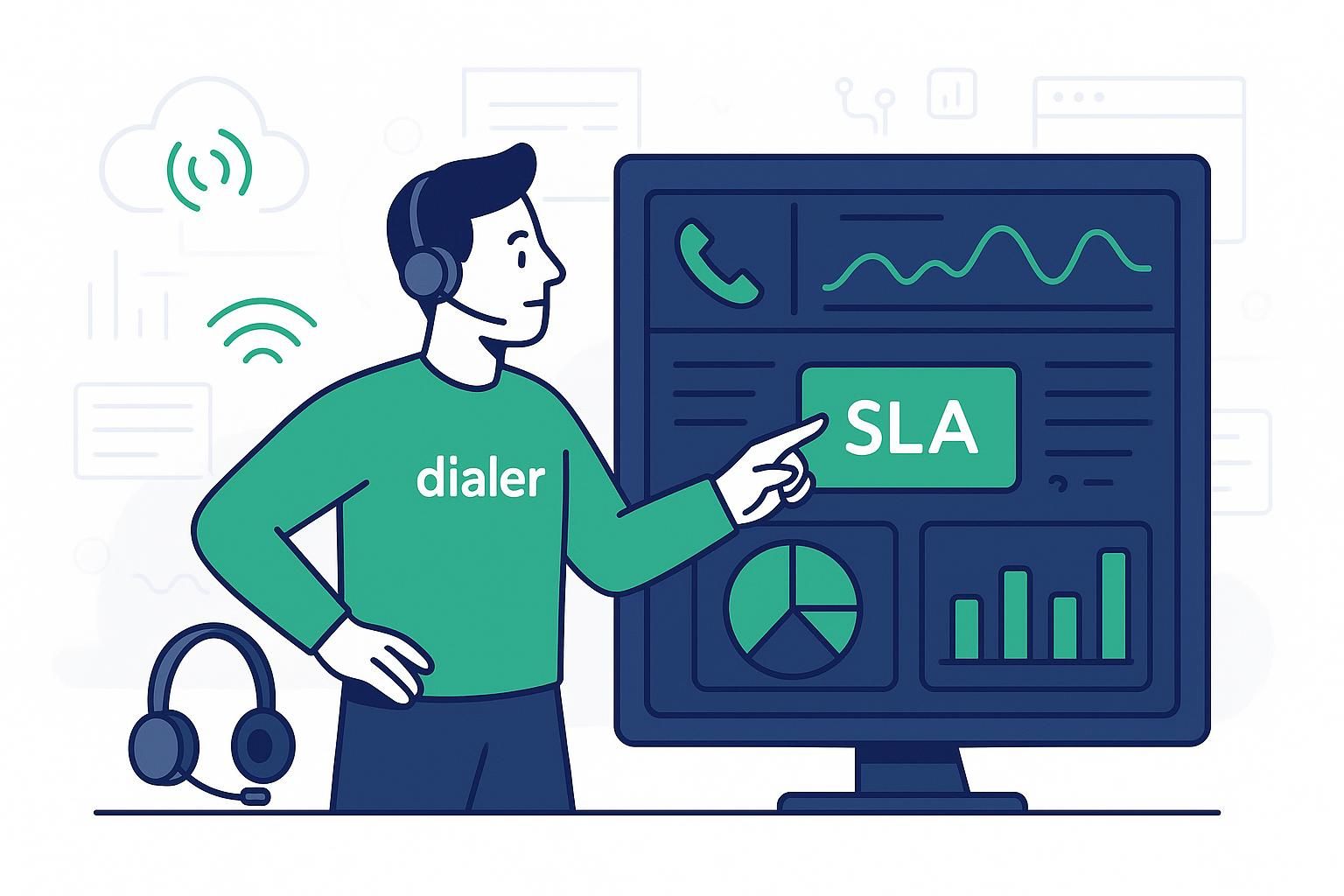 Comprendre le rôle du SLA dans la téléphonie cloud pour garantir la qualité de service