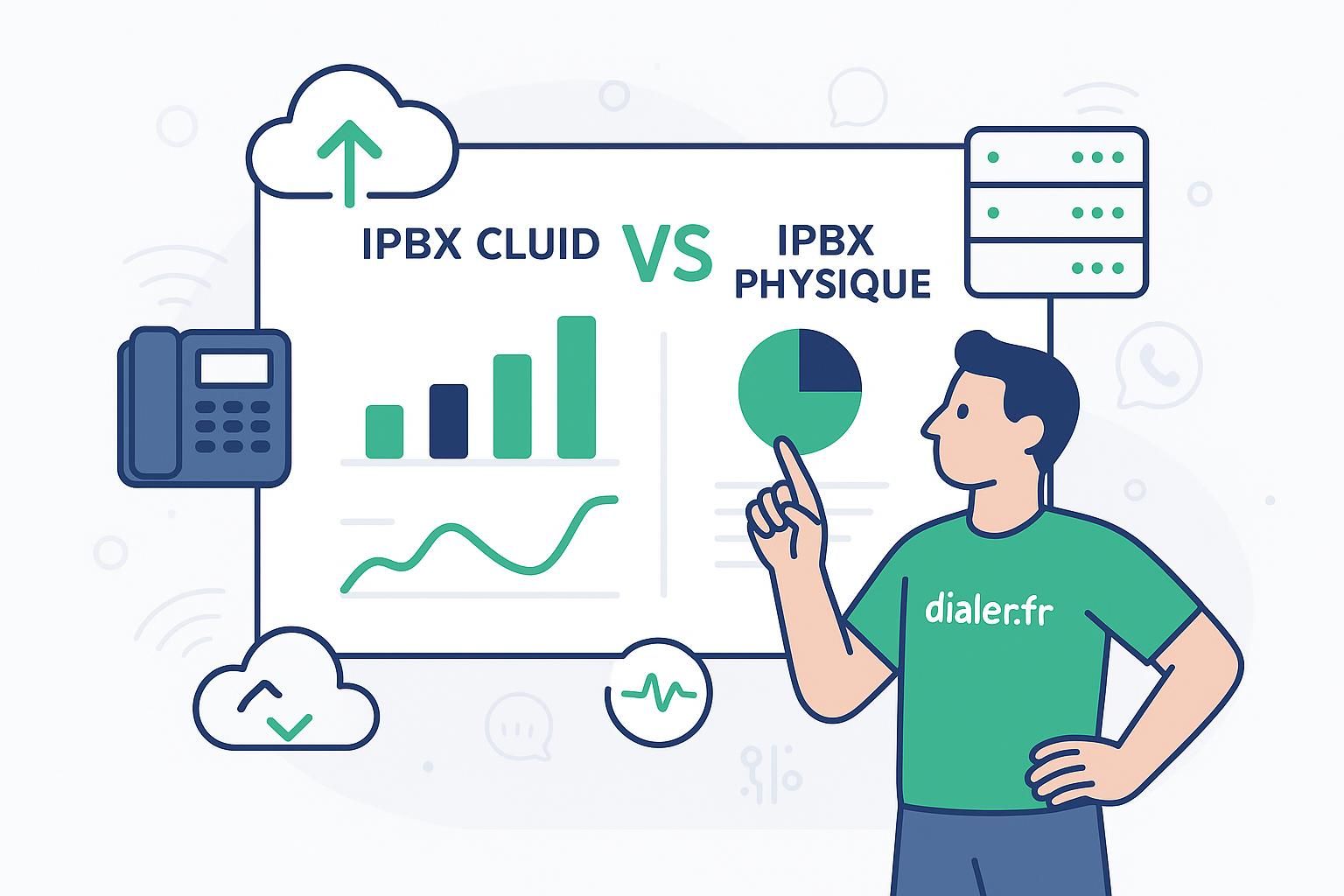 Ipbx cloud versus ipbx physique : quelle solution choisir en 2026