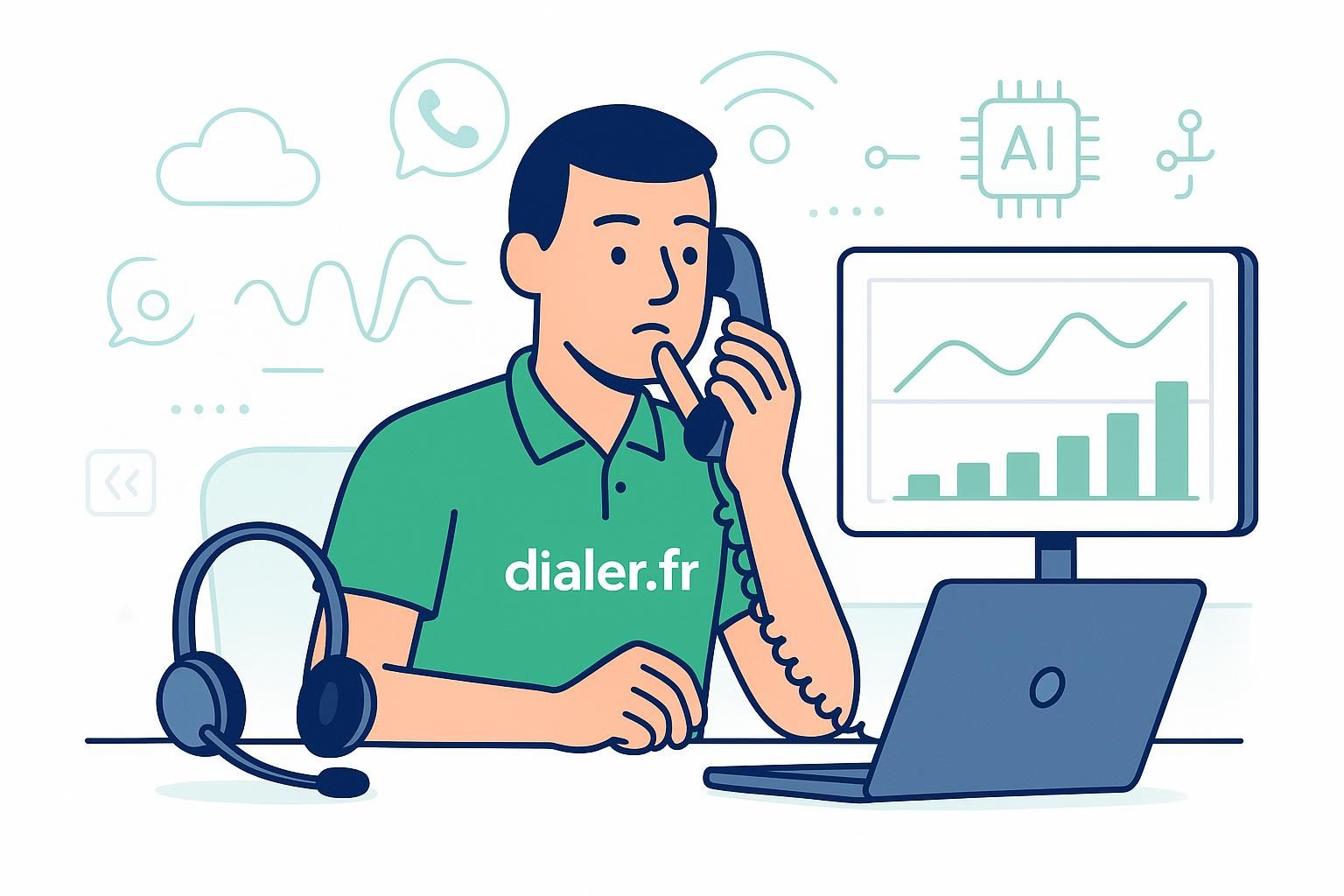 Le silence stratégique au téléphone : une arme de persuasion efficace