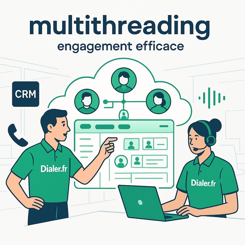 découvrez comment utiliser le multithreading pour engager efficacement plusieurs contacts dans un même deal de vente et optimiser vos chances de succès commercial.