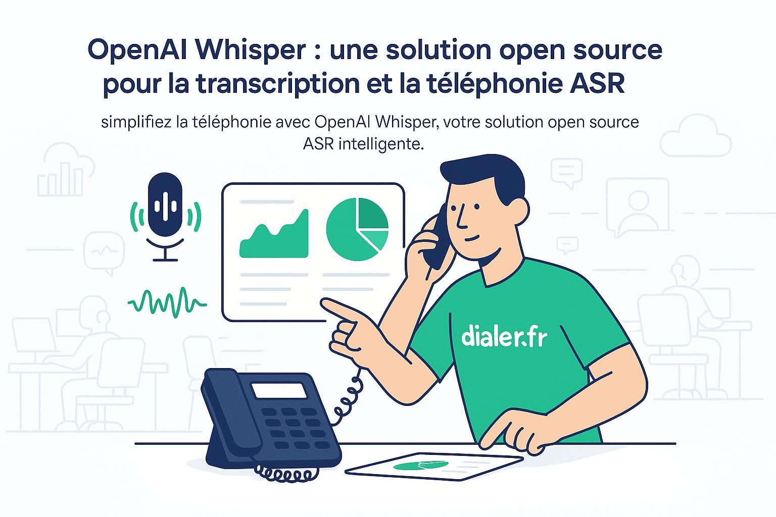 Openai whisper : une solution open source pour la transcription et la téléphonie asr
