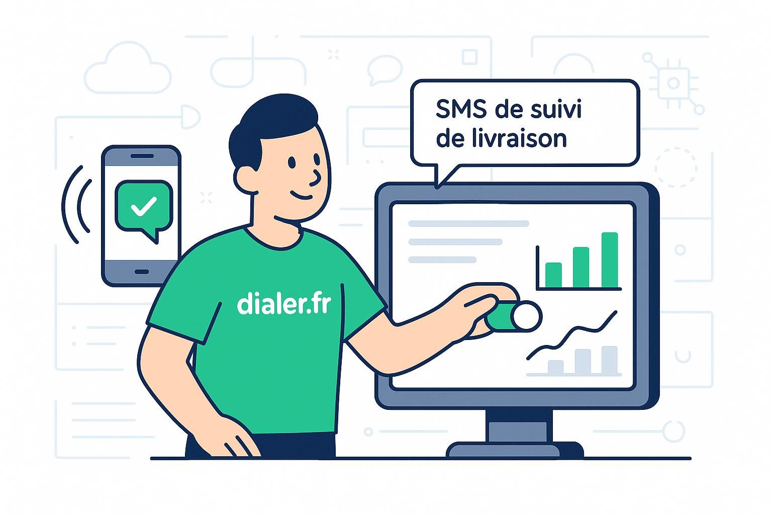 Sms de suivi de livraison : informer le client en temps réel pour une meilleure expérience
