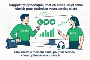 Support téléphonique, chat ou email : quel canal choisir pour optimiser votre service client