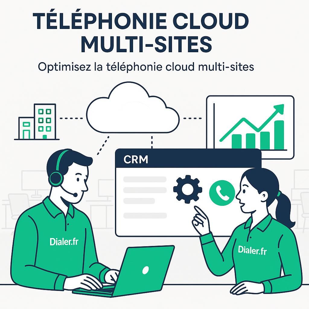 découvrez comment la téléphonie cloud multi-sites peut optimiser la communication de votre entreprise en améliorant la flexibilité, la productivité et la collaboration entre vos différents bureaux.