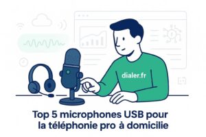 Top 5 microphones usb pour la téléphonie pro à domicile