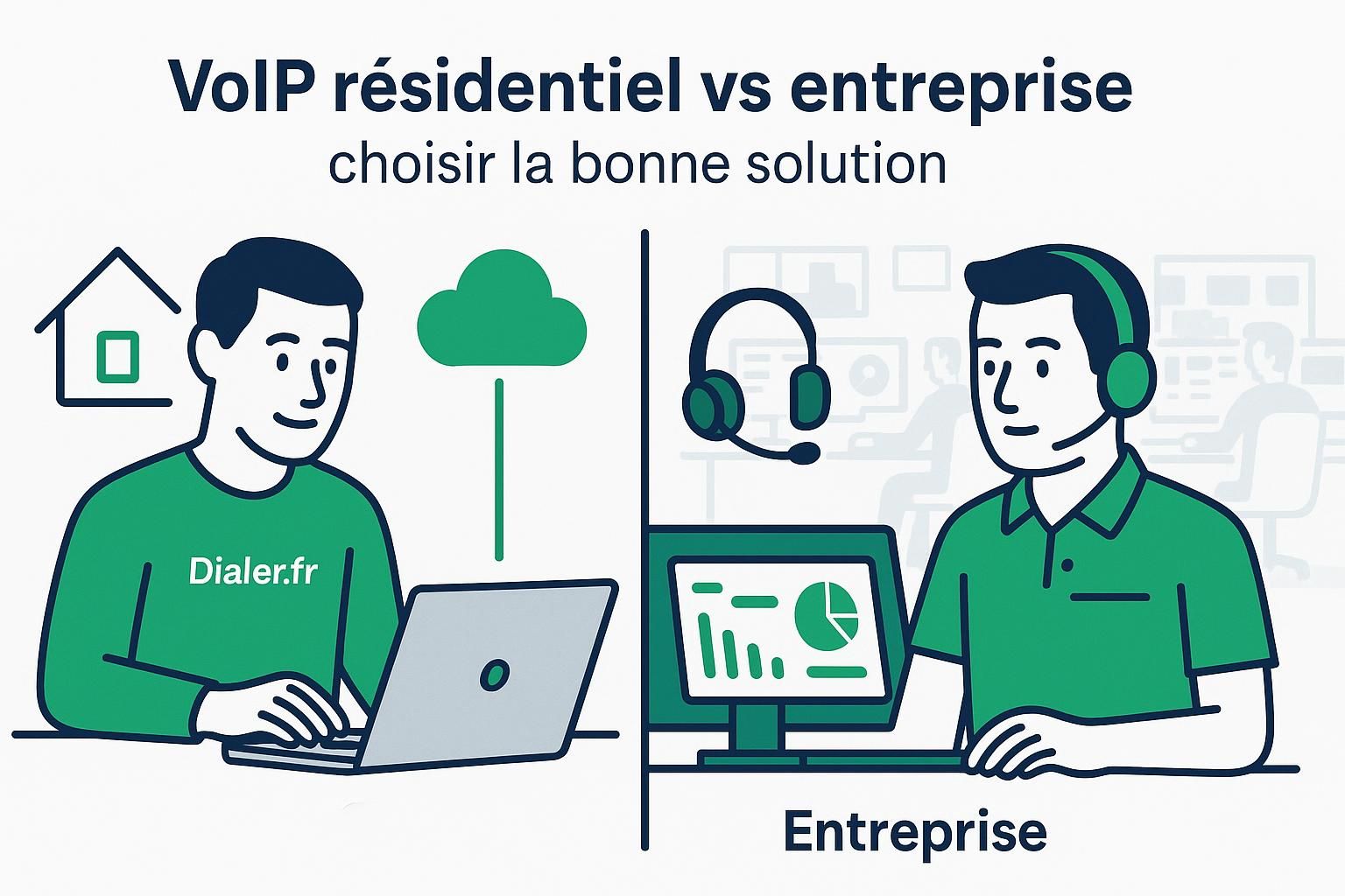 découvrez les principales différences entre la voip résidentielle et la voip d'entreprise, et bénéficiez de conseils pour choisir la solution la mieux adaptée à vos besoins.