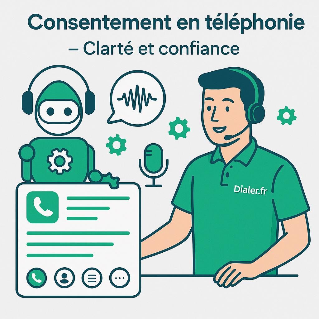 découvrez les enjeux éthiques et la transparence liés au consentement dans l'utilisation de l'intelligence artificielle en téléphonie, pour une meilleure protection des données personnelles.