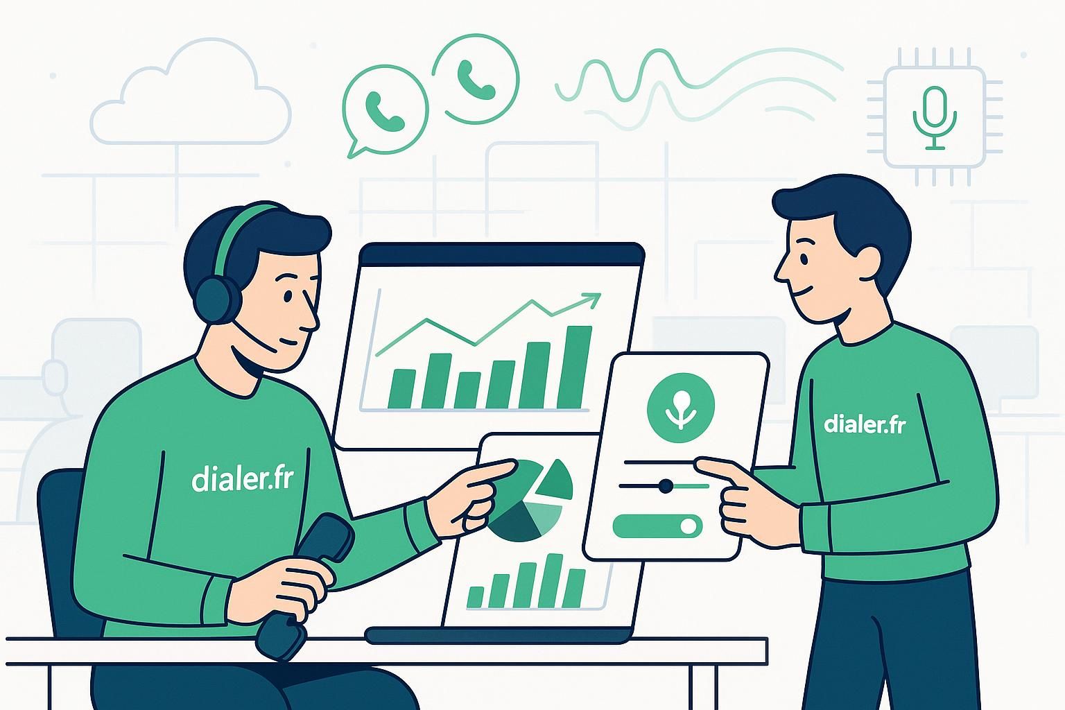 Aircall vs talkdesk : quel service choisir pour votre centre d&rsquo;appels en 2026