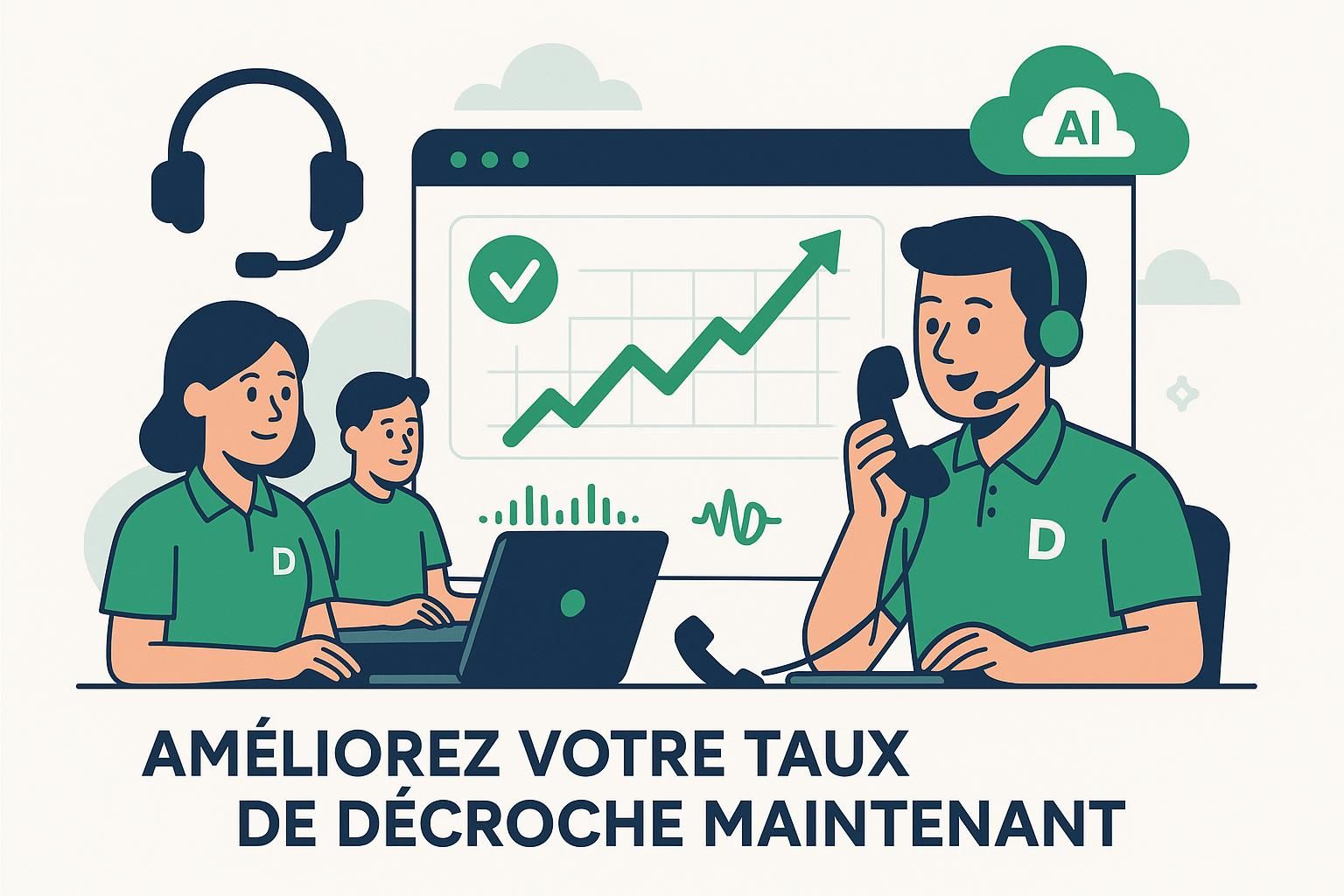 découvrez des stratégies efficaces pour augmenter le taux de décroche de vos appels et améliorer la communication avec vos clients.