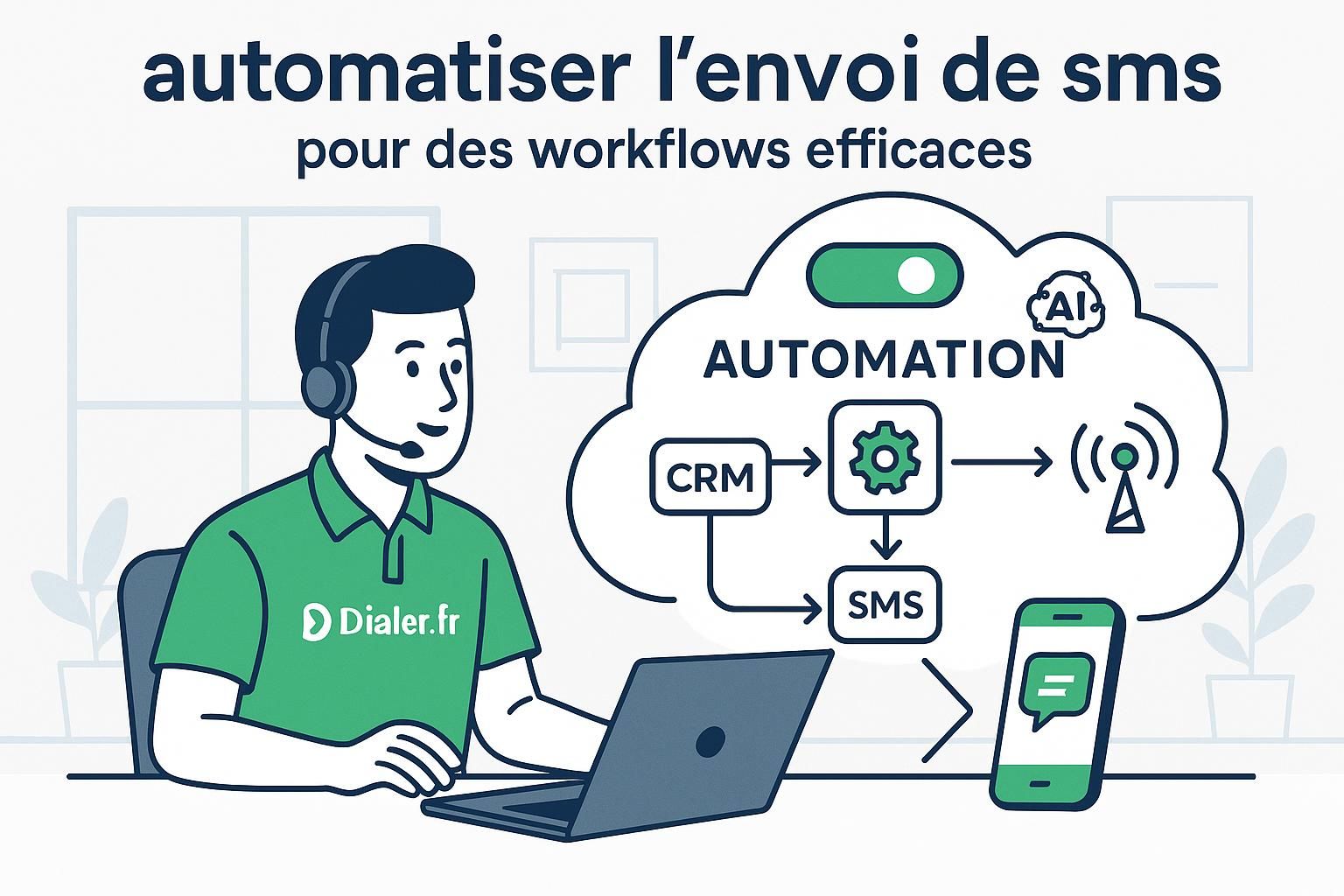 découvrez comment automatiser l'envoi de sms dans vos workflows grâce à des déclencheurs efficaces pour améliorer la communication et optimiser vos processus.