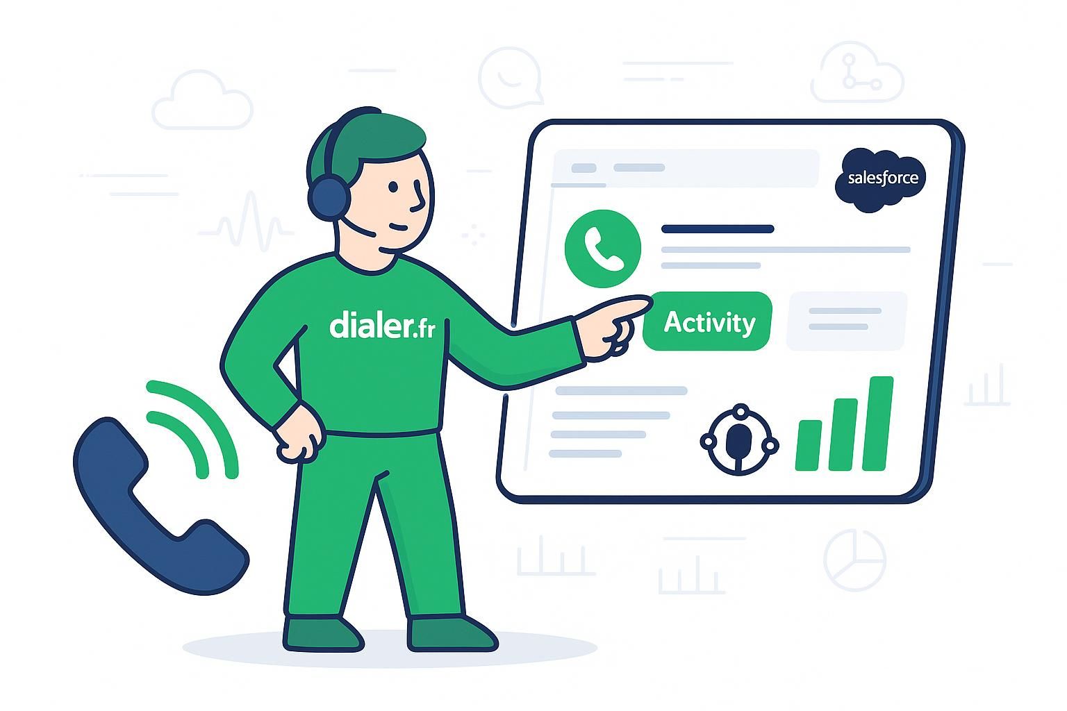 Comment enregistrer efficacement les appels dans l&rsquo;objet activity sur Salesforce