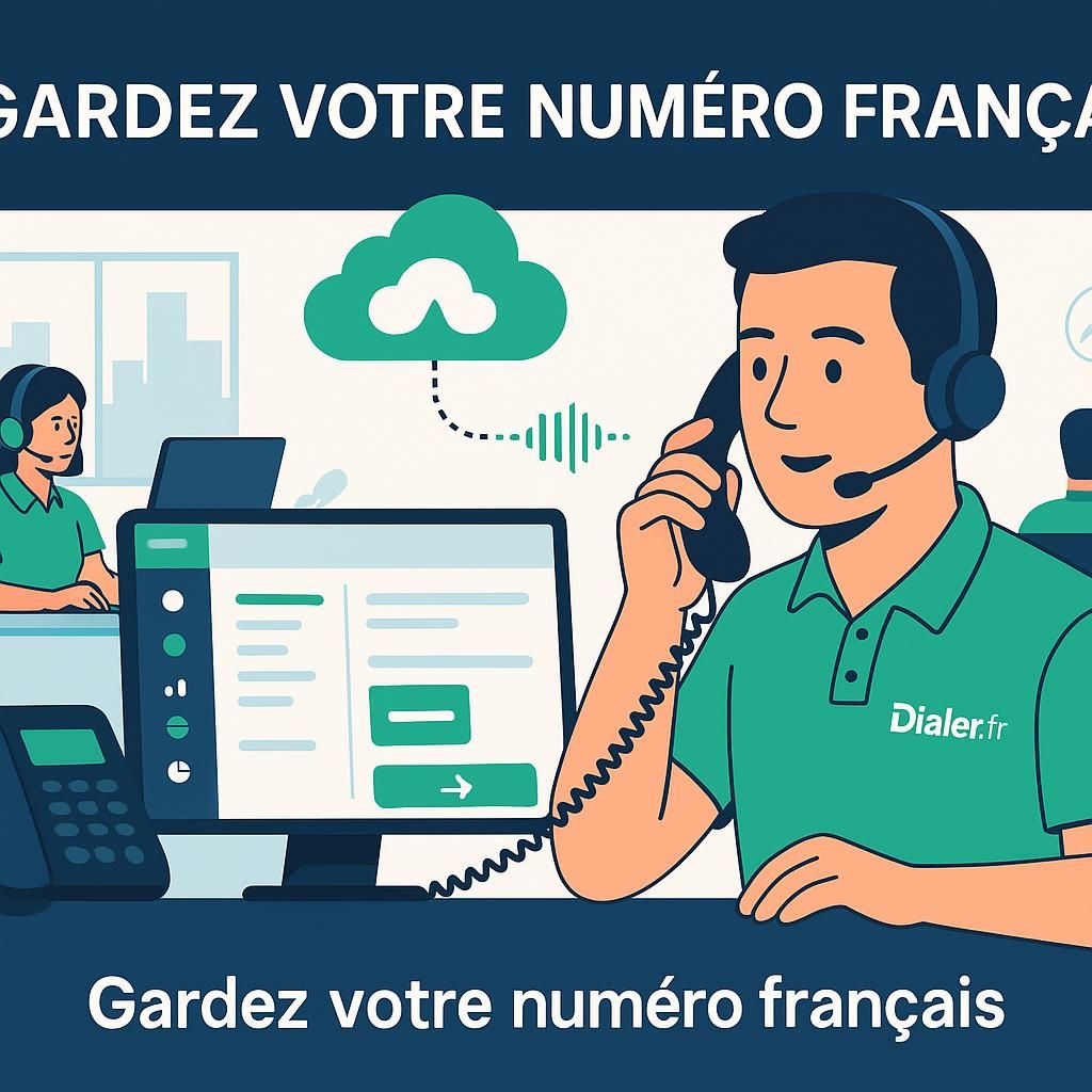 découvrez comment conserver votre numéro français tout en travaillant à l'étranger grâce à une téléphonie adaptée, pour rester toujours joignable facilement.