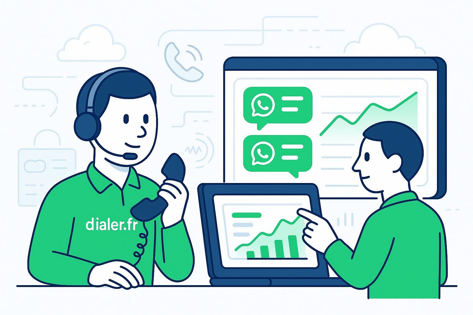 Comment gérer efficacement les conversations avec whatsapp business multi-agents