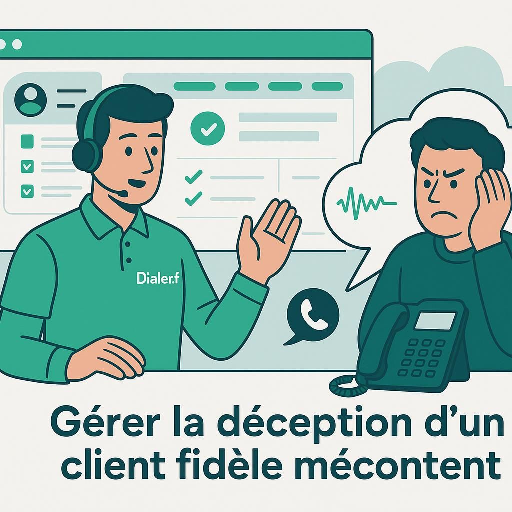 découvrez des stratégies efficaces pour gérer la déception d'un client fidèle mécontent et restaurer sa confiance afin de maintenir une relation durable.