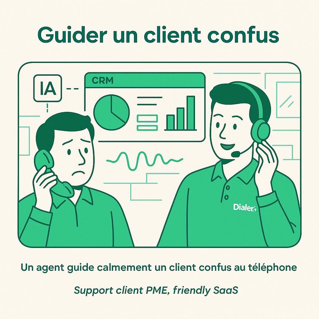 découvrez des techniques efficaces pour accompagner un client confus au téléphone avec respect et professionnalisme, sans jamais paraître condescendant.