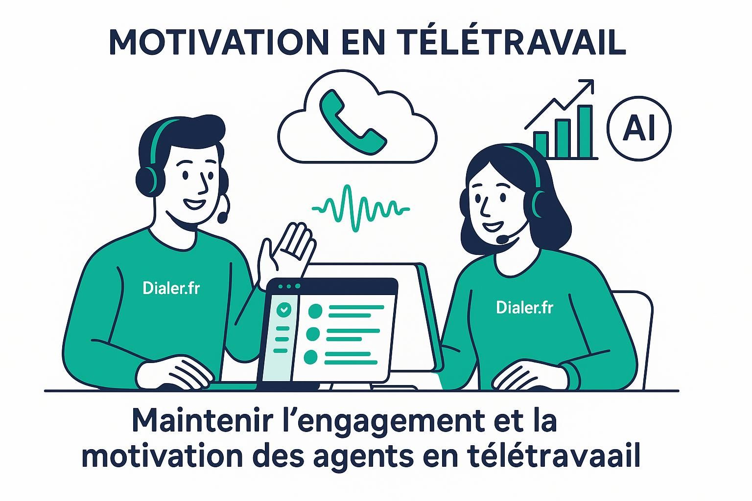 découvrez des stratégies efficaces pour maintenir l'engagement et la motivation des agents en télétravail, afin d'améliorer leur productivité et bien-être à distance.