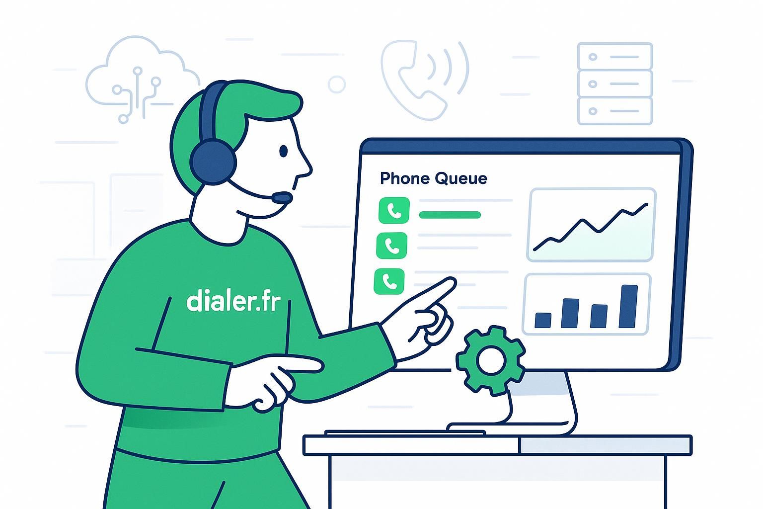 Comment optimiser la gestion d&rsquo;une file d&rsquo;attente téléphonique cloud