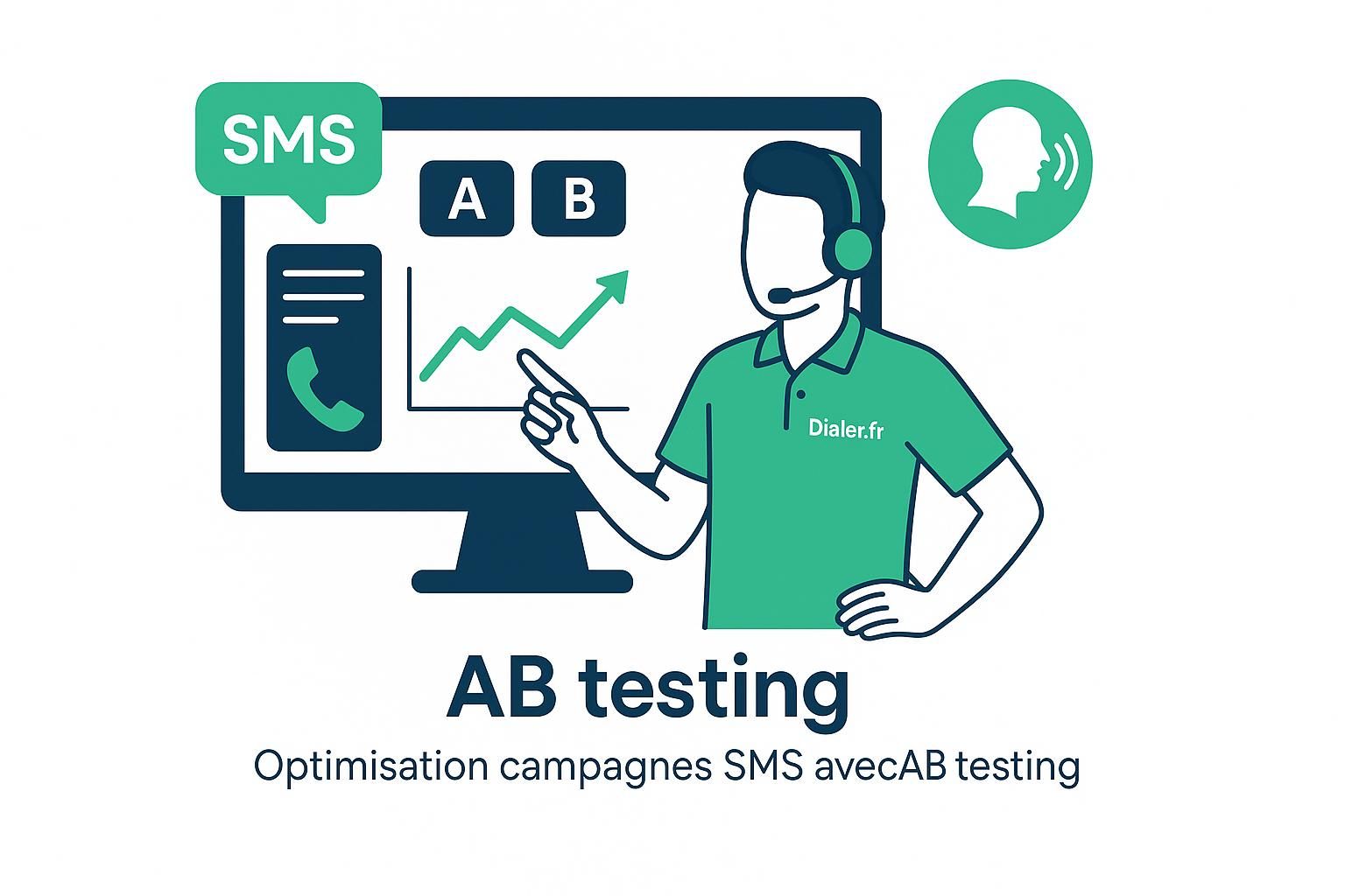 découvrez comment améliorer l'efficacité de vos campagnes sms en utilisant l'ab testing pour comparer et optimiser vos messages marketing.