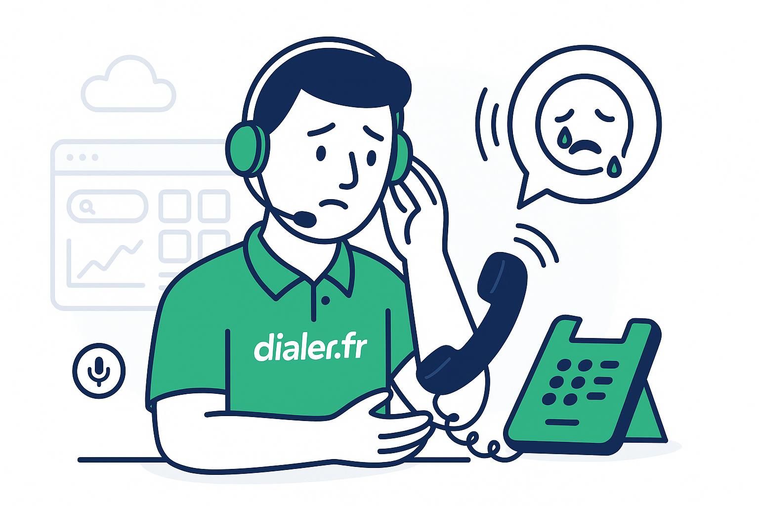 Comment réagir avec humanité et empathie face à un client qui pleure au téléphone