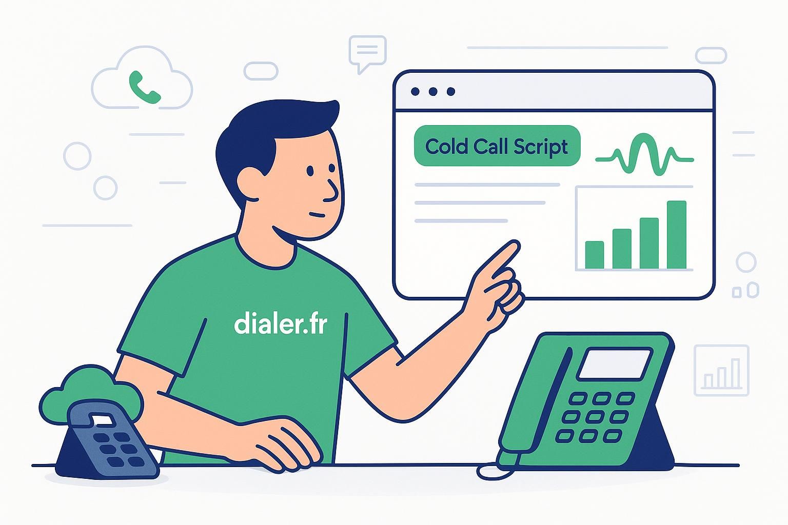 Comment rédiger un script d&rsquo;appel froid efficace pour vos prospects