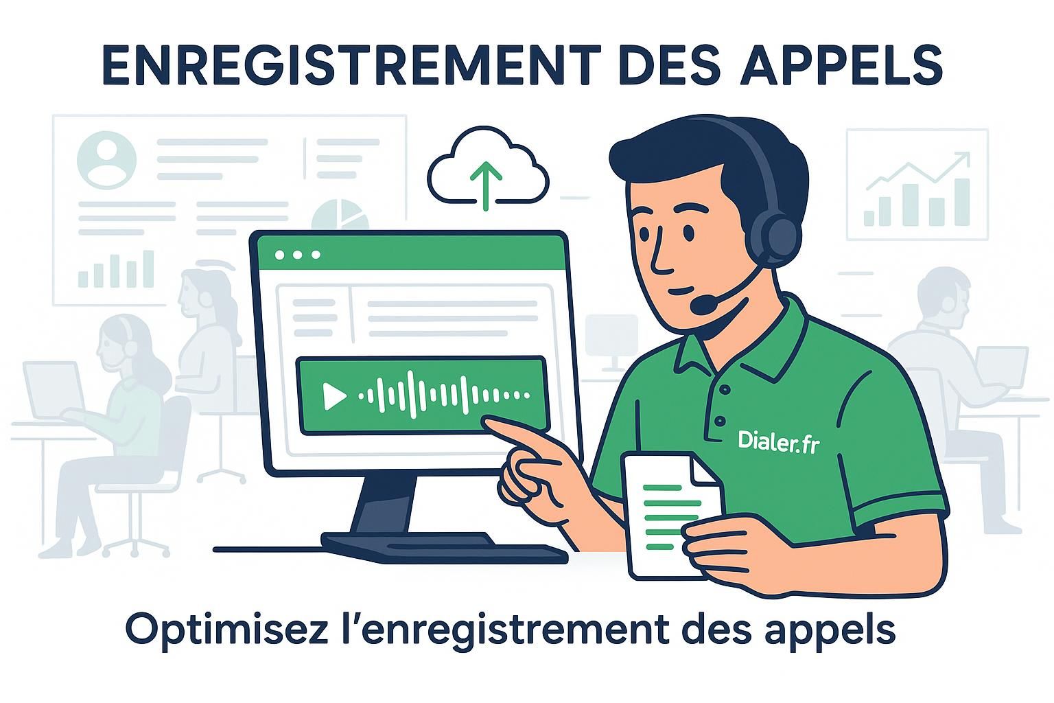 découvrez comment réussir l'enregistrement des appels et la capture d'écran pour les agents afin d'améliorer la qualité du service client et optimiser la gestion des interactions.