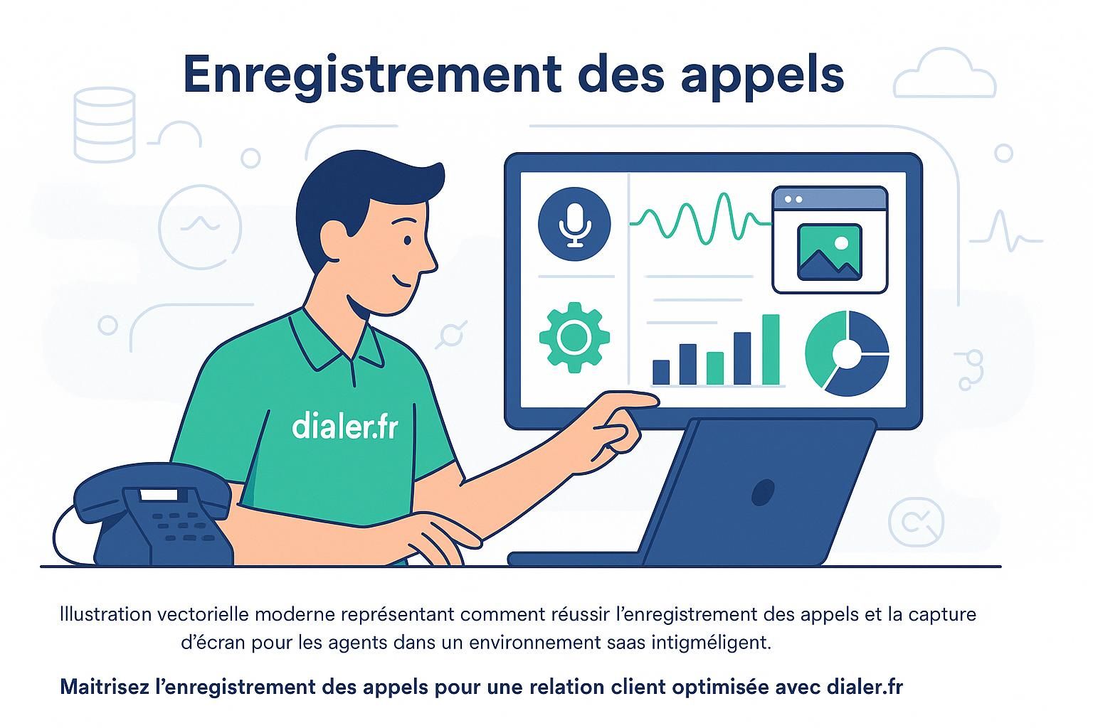 Comment réussir l&rsquo;enregistrement des appels et la capture d&rsquo;écran pour les agents