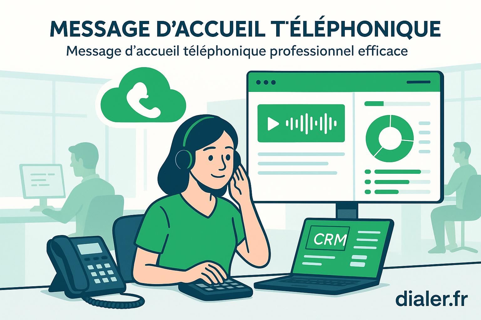 découvrez comment rédiger un message d'accueil téléphonique professionnel efficace pour laisser une excellente première impression et améliorer la communication avec vos clients.