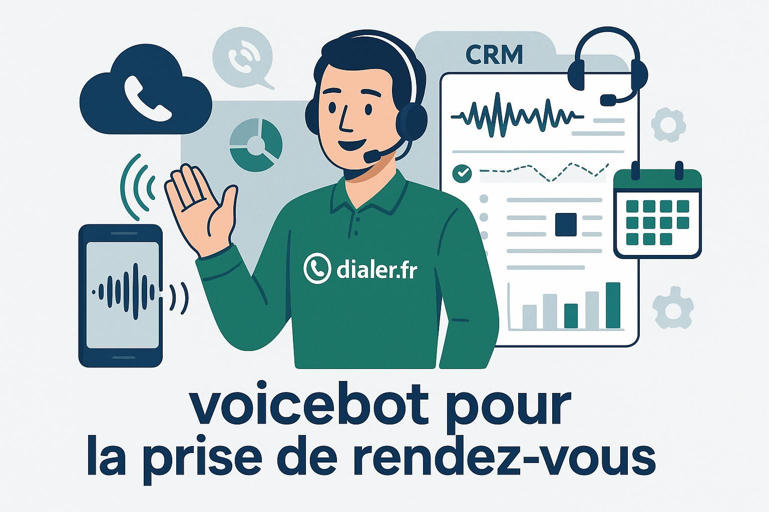 découvrez comment un voicebot intelligent révolutionne la prise de rendez-vous téléphonique en automatisant les échanges pour gagner du temps et améliorer l'expérience client.
