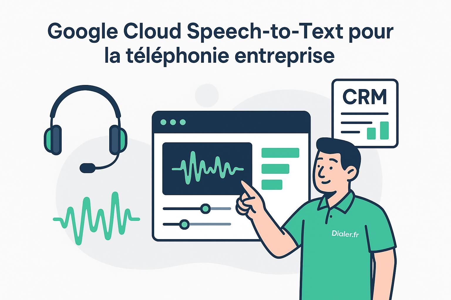 découvrez comment utiliser google cloud speech-to-text pour optimiser la téléphonie en entreprise, améliorer la qualité des appels et automatiser la transcription des conversations.