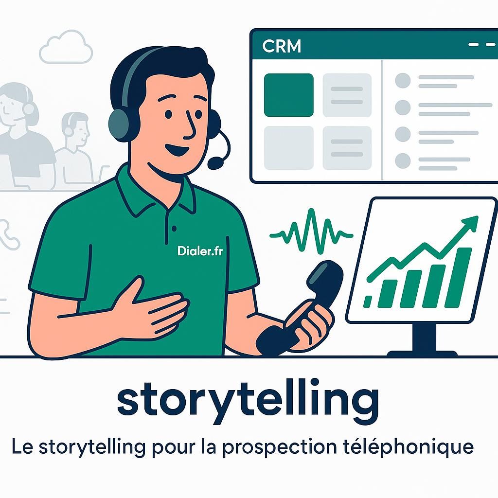 découvrez comment utiliser le storytelling pour captiver et engager vos prospects lors de vos appels téléphoniques, afin d'améliorer votre taux de conversion en prospection.