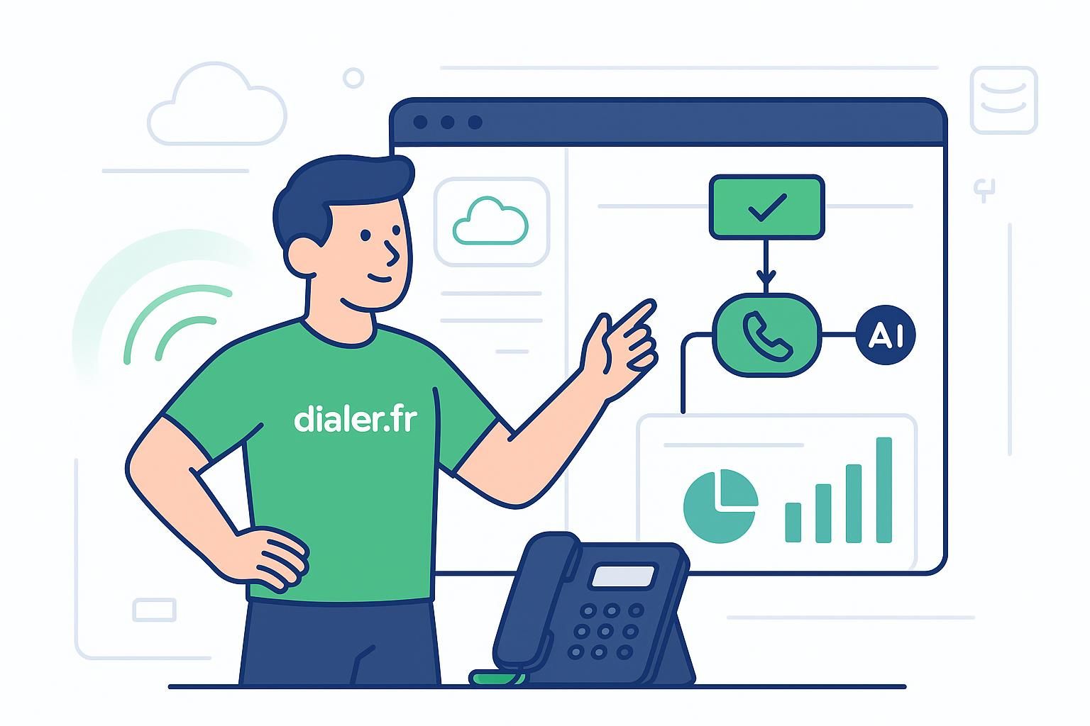 Comment utiliser les flows salesforce pour déclencher des appels téléphoniques automatiquement