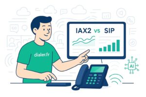 Comparaison entre iax2 et sip dans asterisk : guide complet