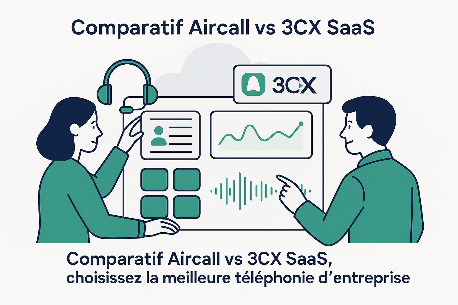 découvrez notre comparatif complet entre aircall et 3cx saas pour choisir la solution idéale de téléphonie cloud adaptée aux besoins de votre entreprise.