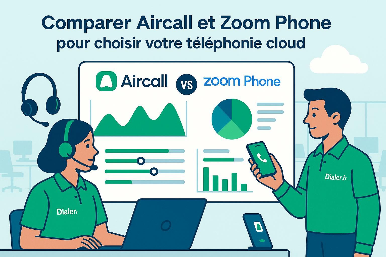 découvrez notre comparatif complet entre aircall et zoom phone pour choisir le meilleur service de téléphonie en 2026, en fonction de vos besoins professionnels.