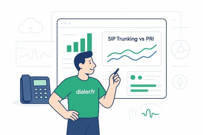 Comparer sip trunking et pri pour une migration télécom efficace